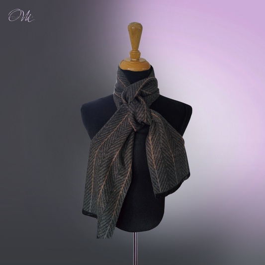 Merino Wool Modal Scarf Mushroom