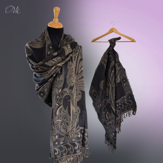Raj Classic' Merino Wool Shawl