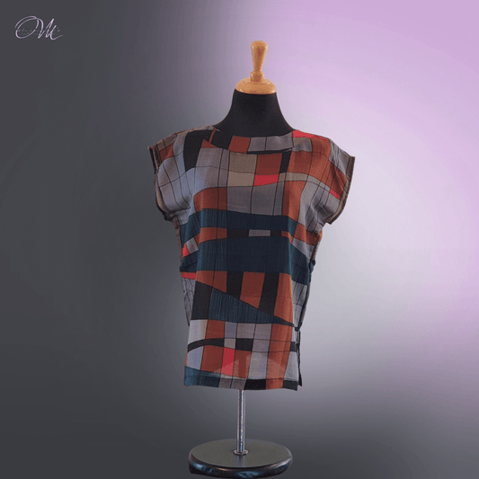 Reversible Travel Top Merino/Silk