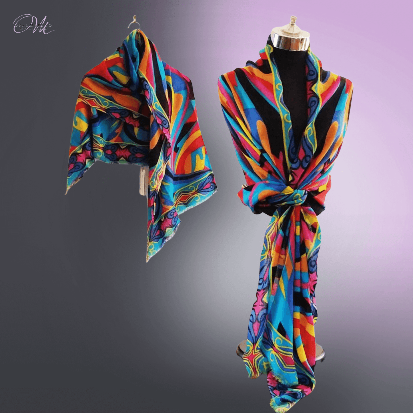 Welcome To Sydney Merino Wool Shawl.