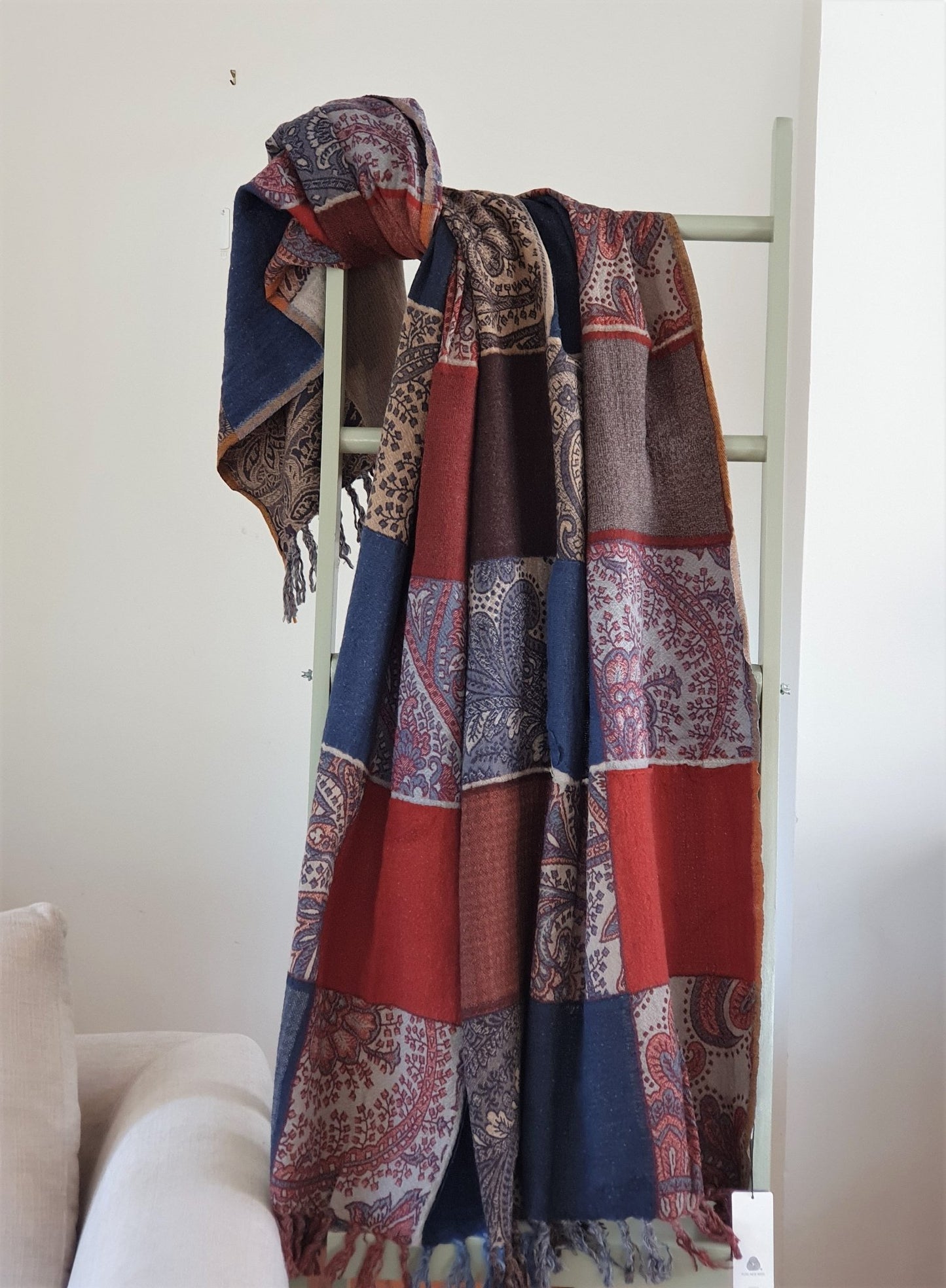 Merino Wool Blankets & Throws Applique - Opal Merino