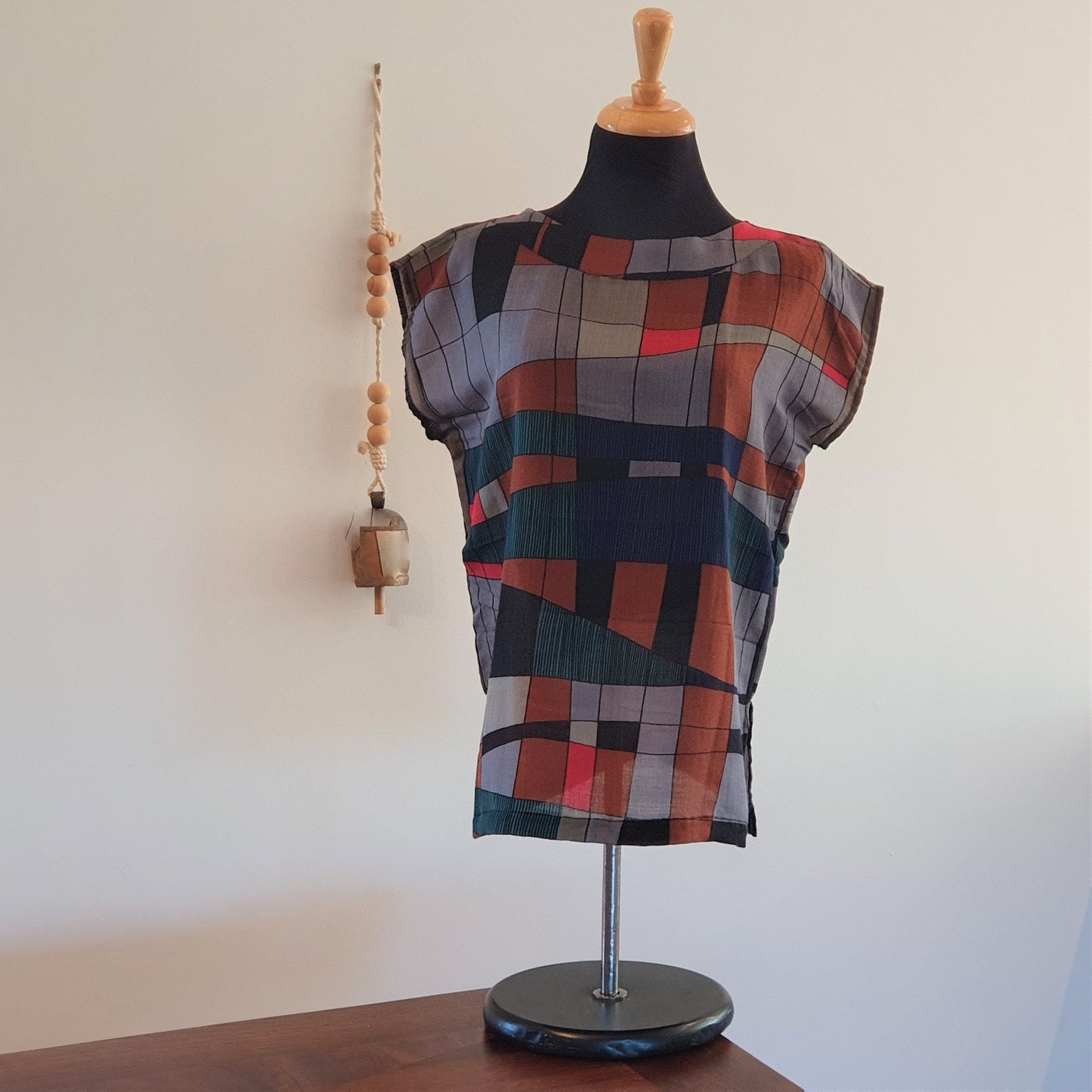 Reversible Travel Top Merino/Silk - Opal Merino