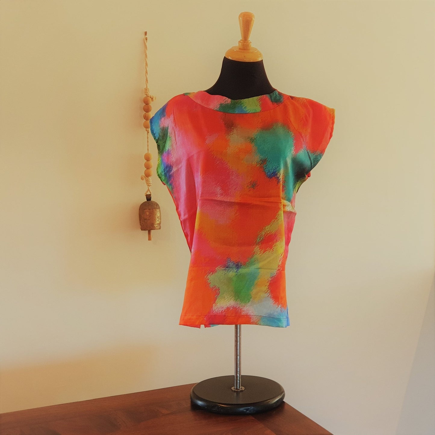 Reversible Travel Top Silk - Opal Merino