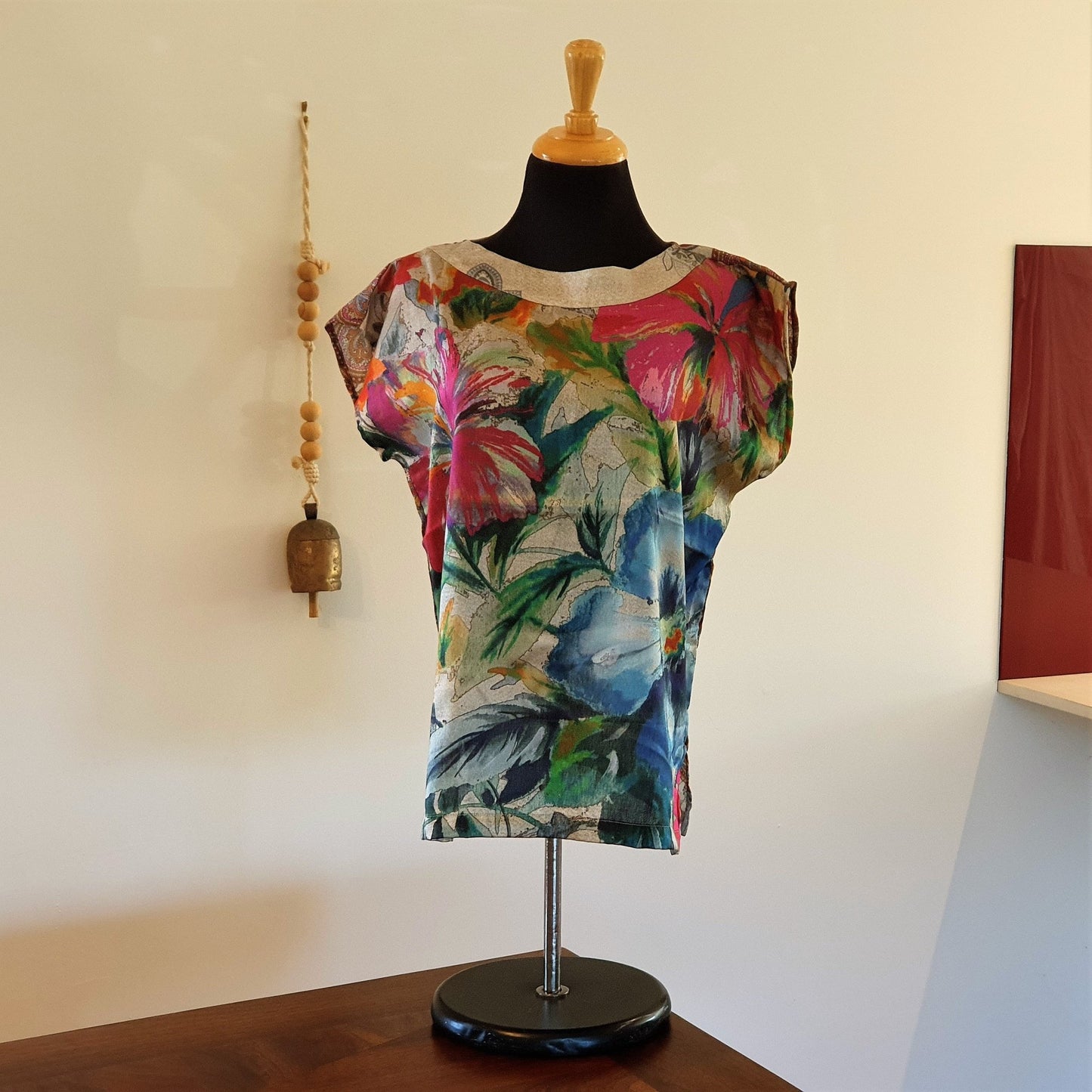 Reversible Travel Top Silk - Opal Merino