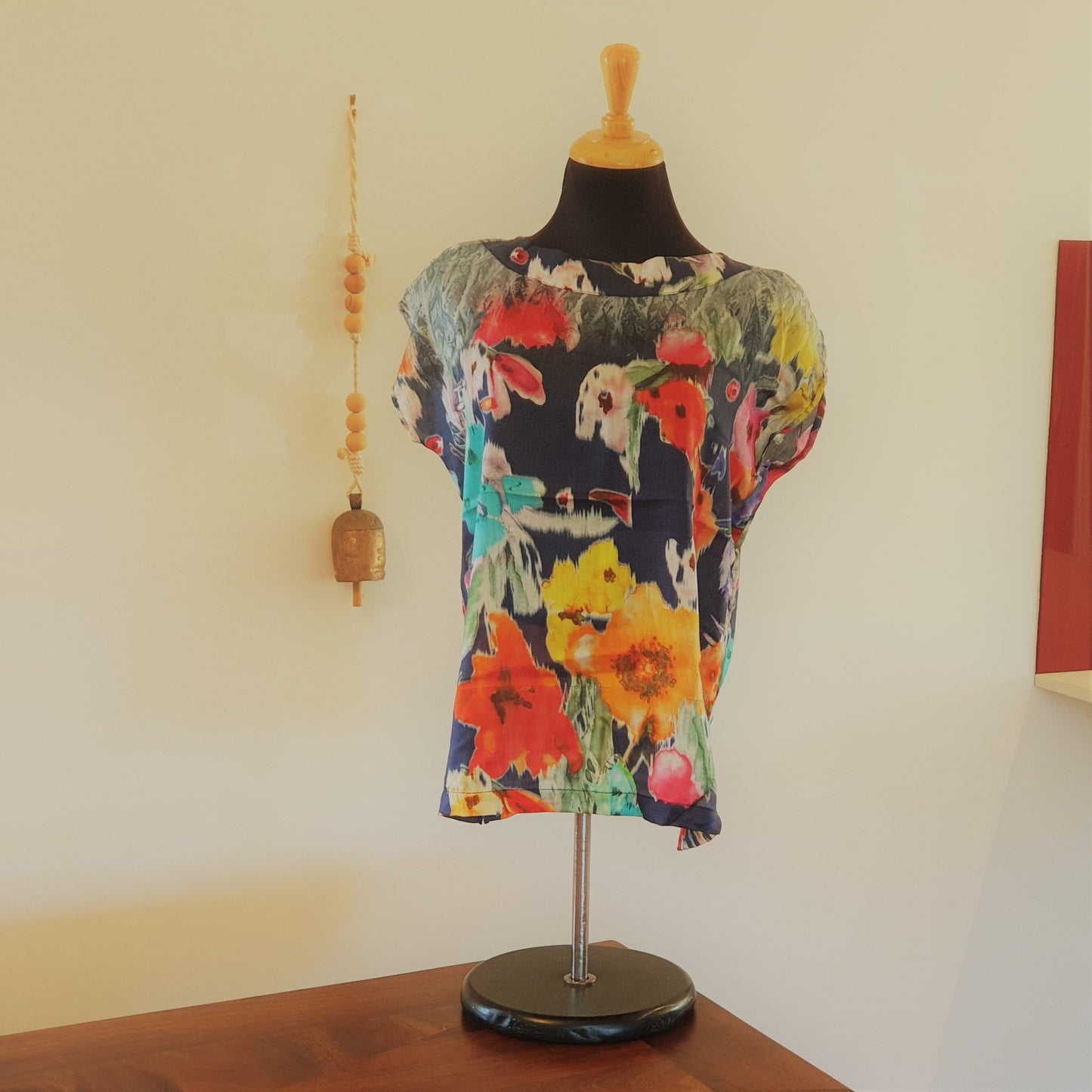 Reversible Travel Top Silk - Opal Merino