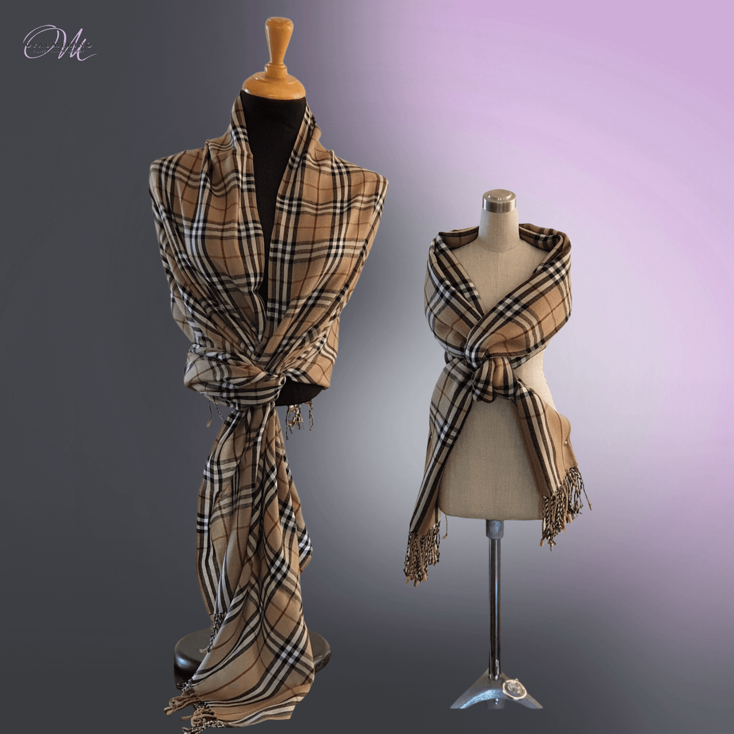 Burberry Looks Merino Wool Shawl