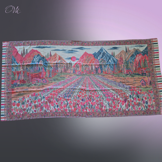 Tulip Oversize Pure Merino Wool Wrap