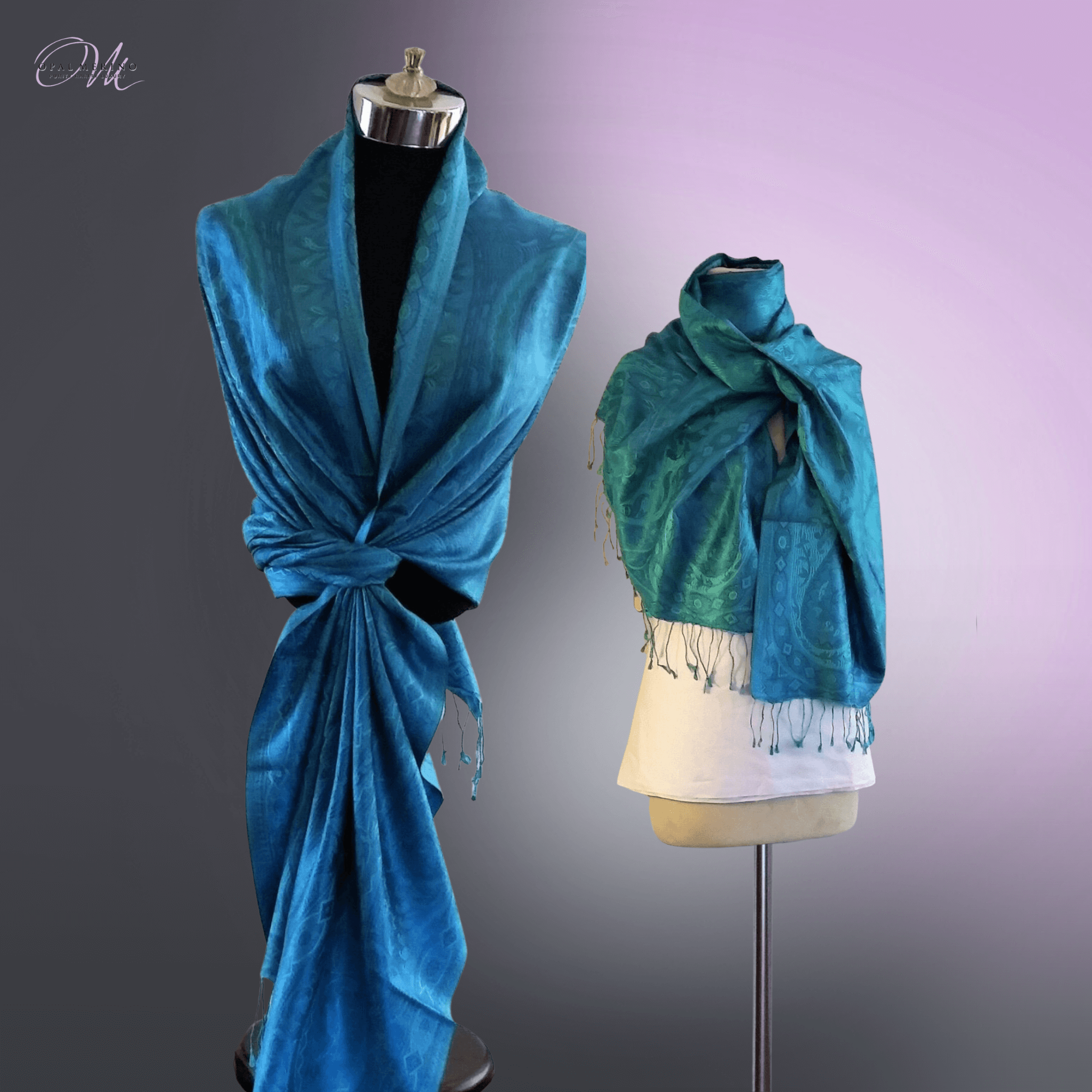 Translucent Silky Shawl