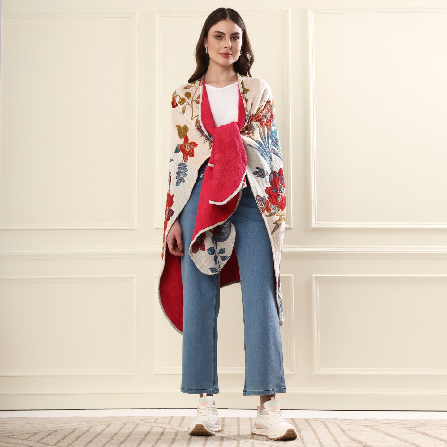 Capes & Ruanas Pink