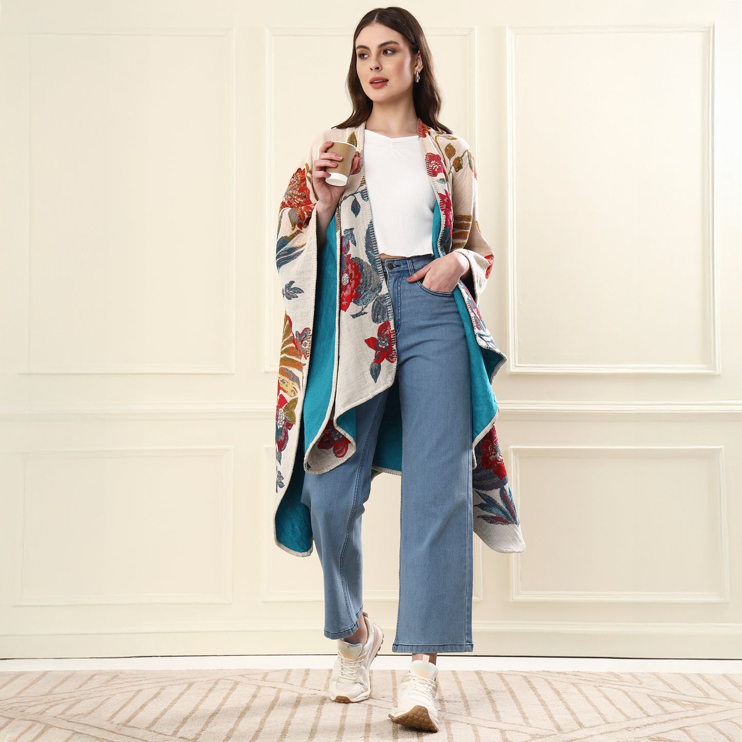 Capes & Ruanas Turquoise