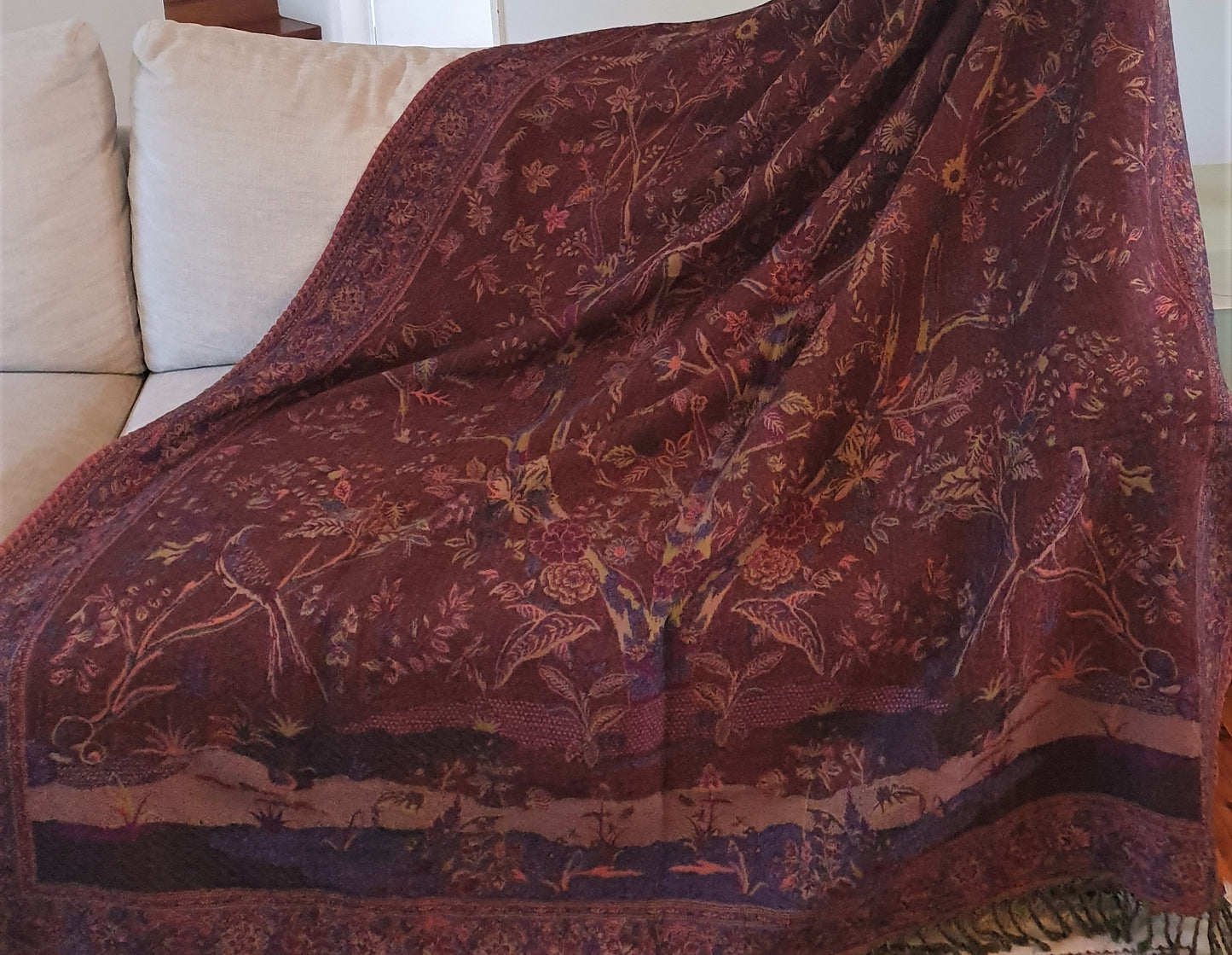 Merino Wool Blankets & Throws Tree Of Life Rustic