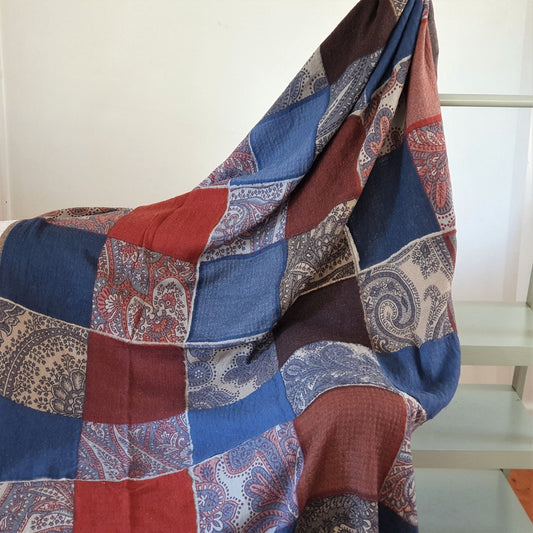 Merino Wool Blankets & Throws Applique - Opal Merino
