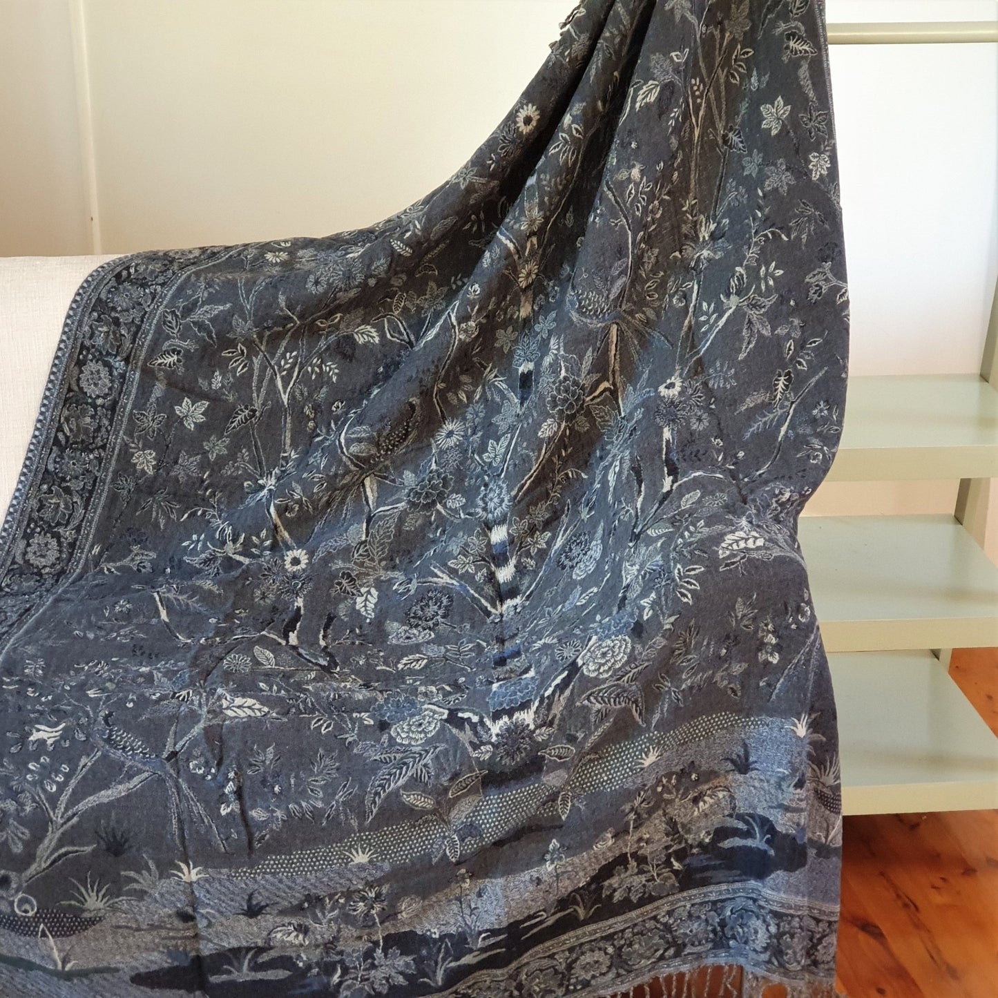 Merino Wool Blankets & Throws Charcoal - Opal Merino