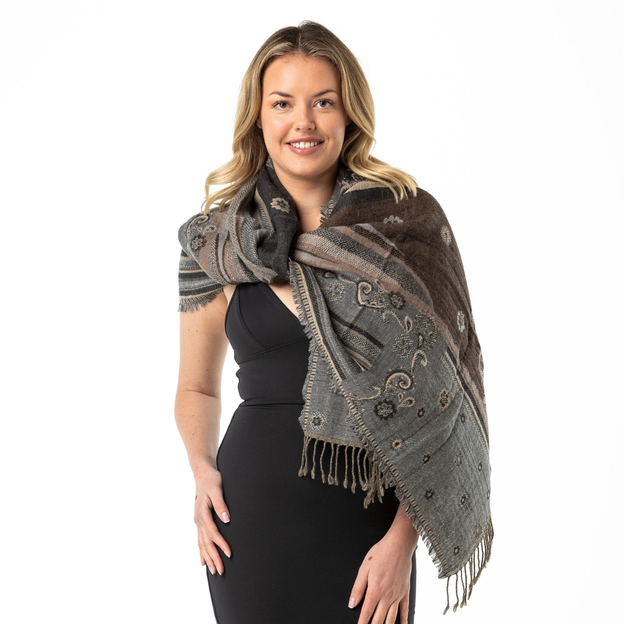 Sharn Wool Merino Wool Shawls Handcrafted – Opal Merino